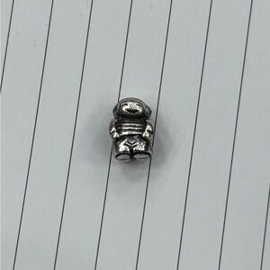 Authentic Pandora Retired Young Boy Family Charm 790360